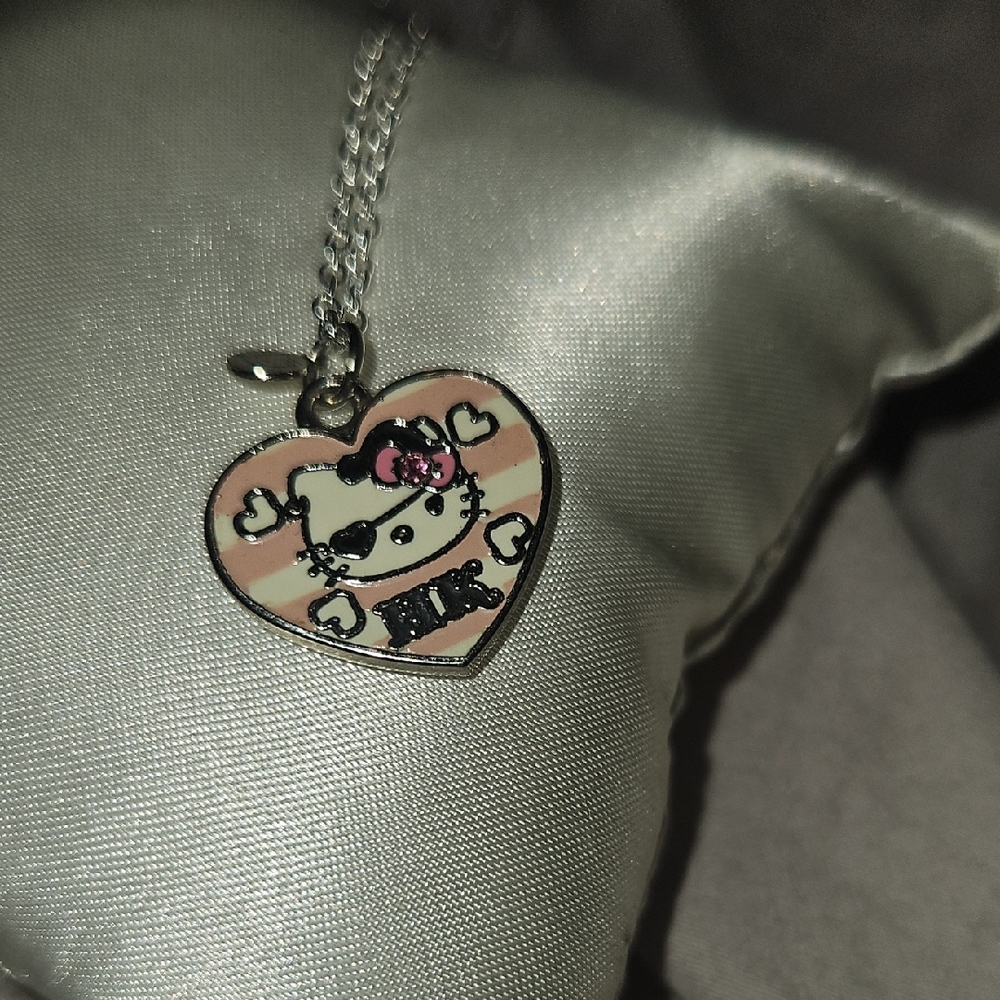 Heart Hello Kitty Necklace
